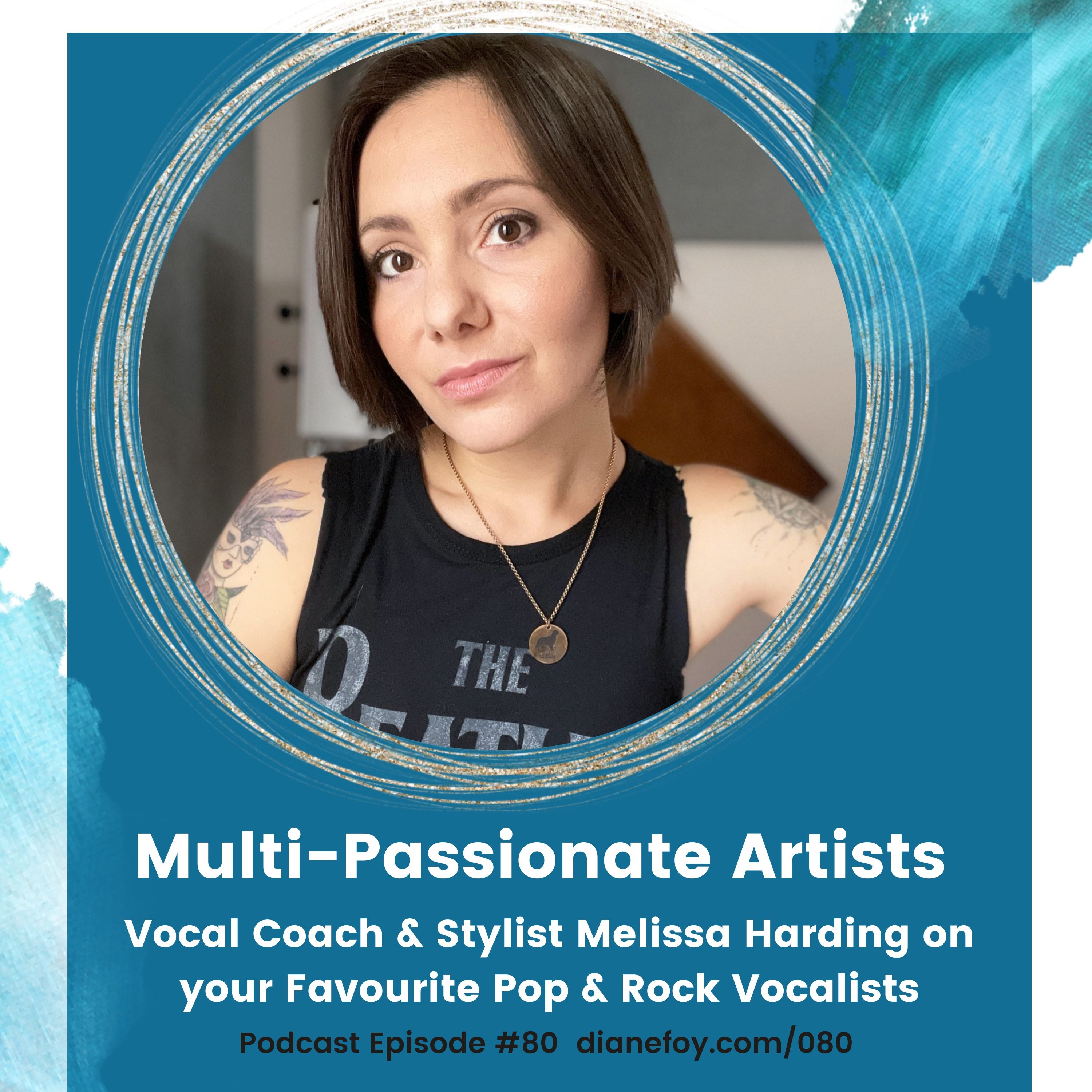 Vocal Coach & Stylist Melissa Harding on your Favourite POP/Rock Singers hero artwork