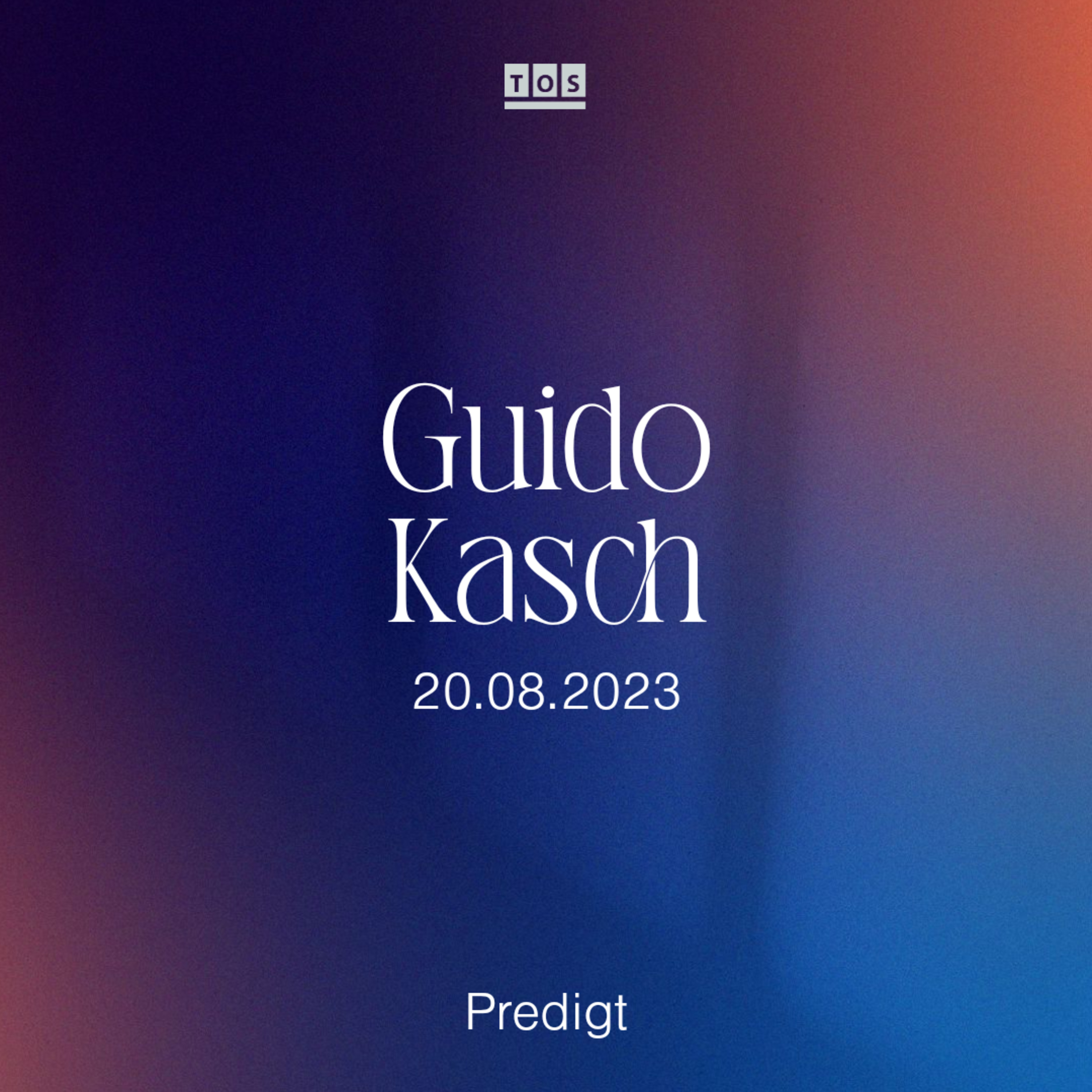 Guido Kasch - 20.08.2023 hero artwork