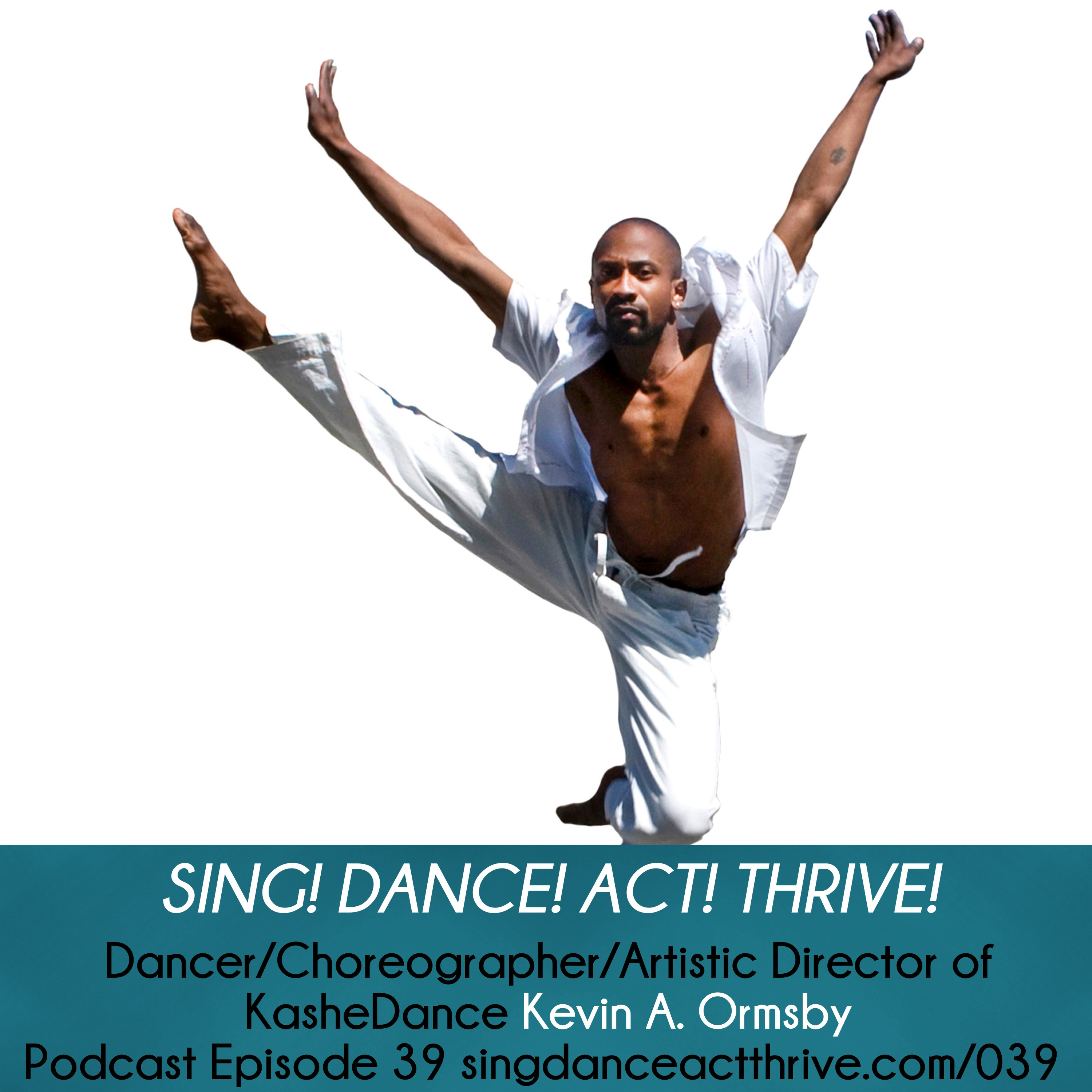 Kevin A. Ormsby: Dancer, Choreographer, Artistic Director of KasheDance hero artwork