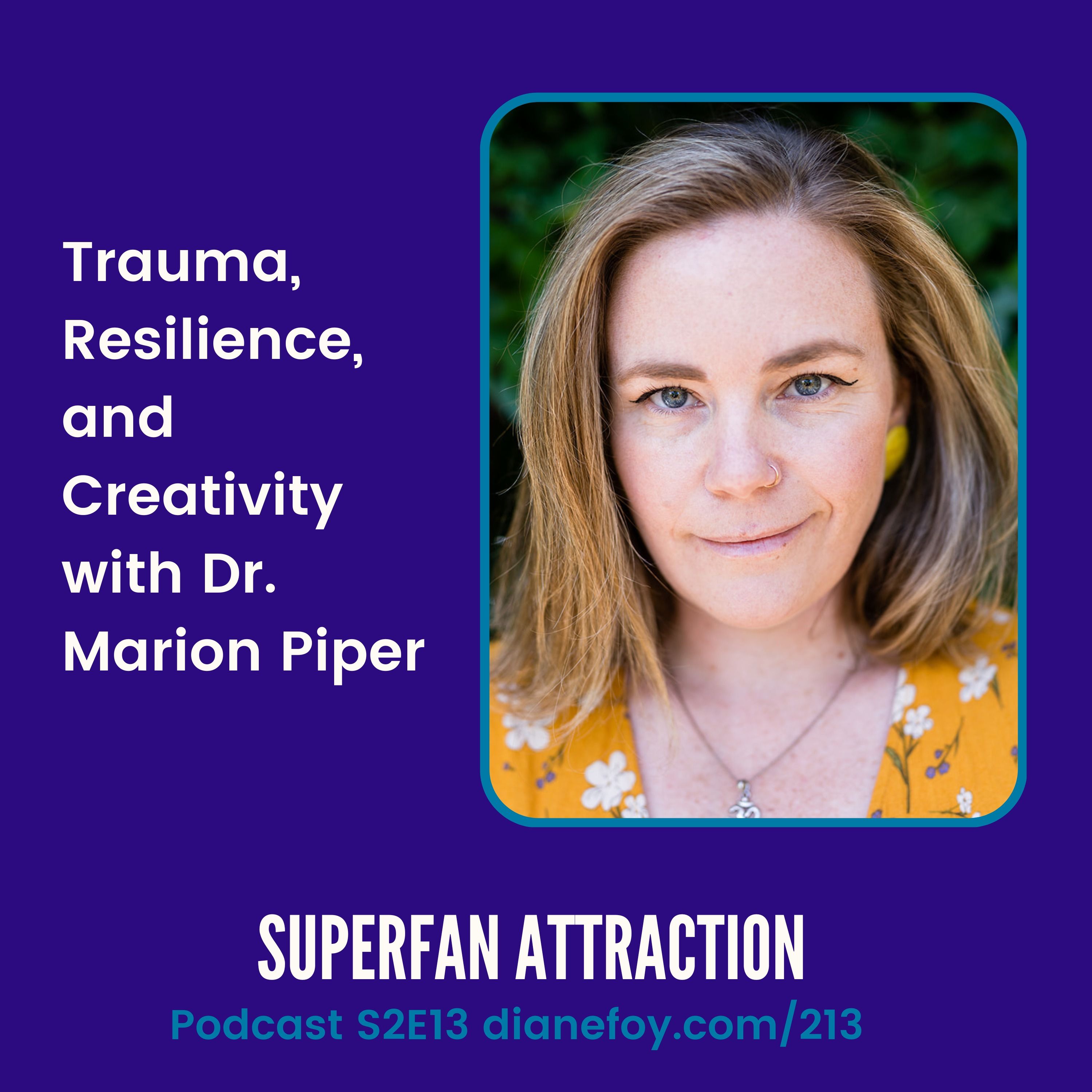 Trauma & Creativity with Dr. Marion Piper hero artwork