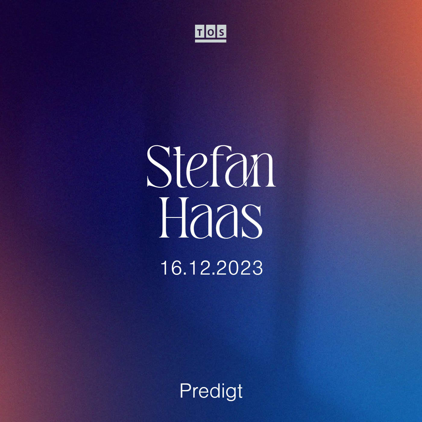 Stefan Haas | 16.12.2023 hero artwork
