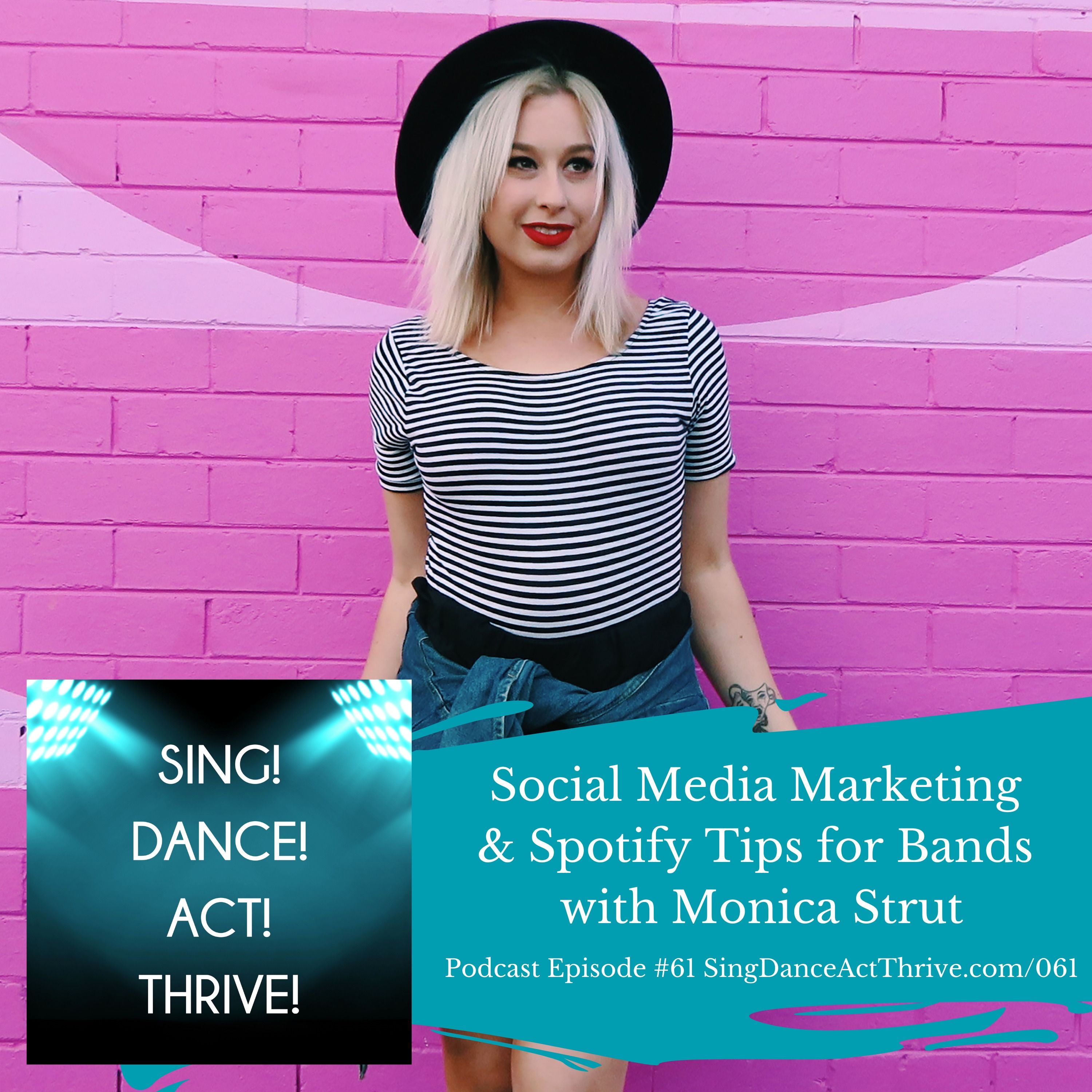 Social Media & Spotify Tips for Bands with Monica Strut hero artwork