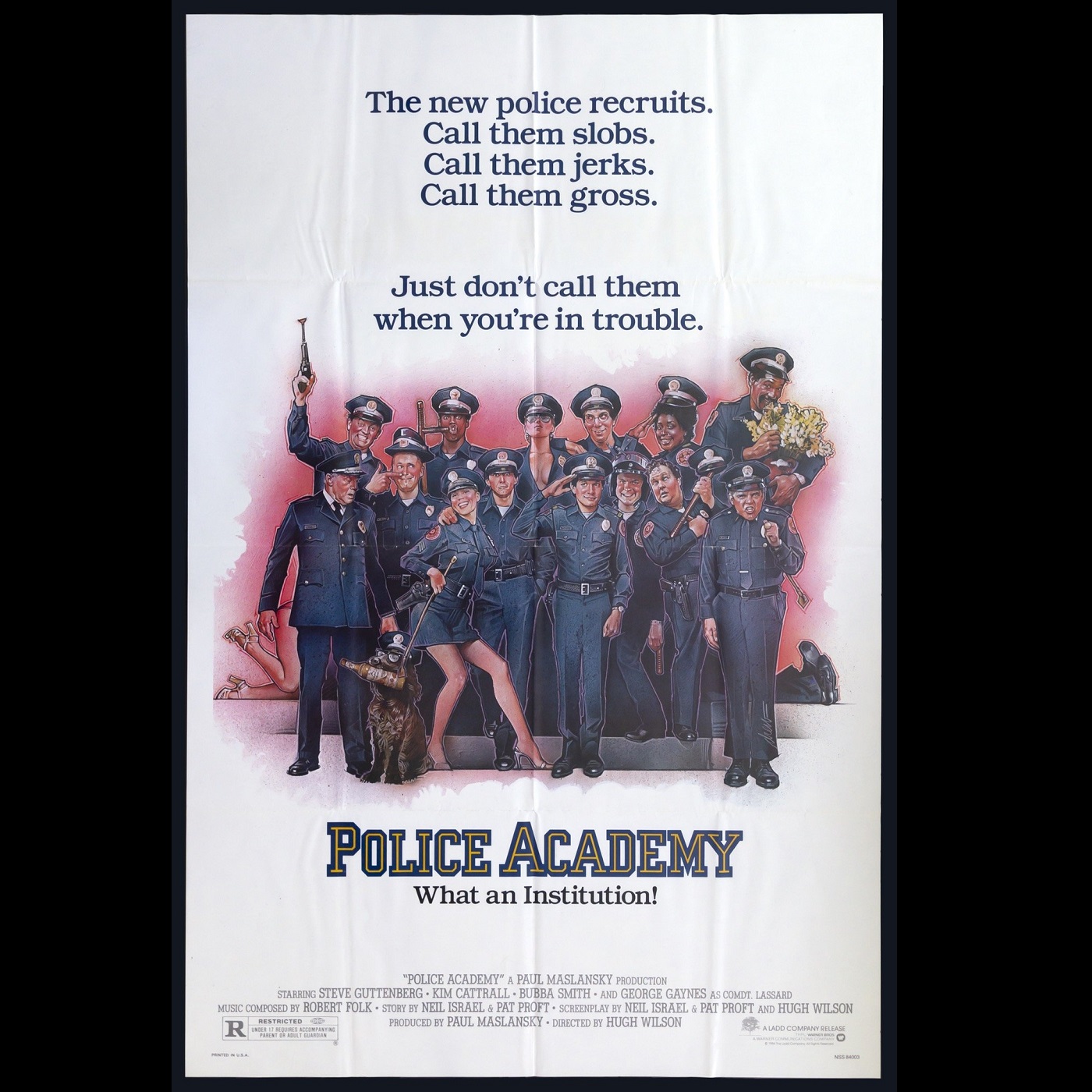 63 Police Academy hero artwork