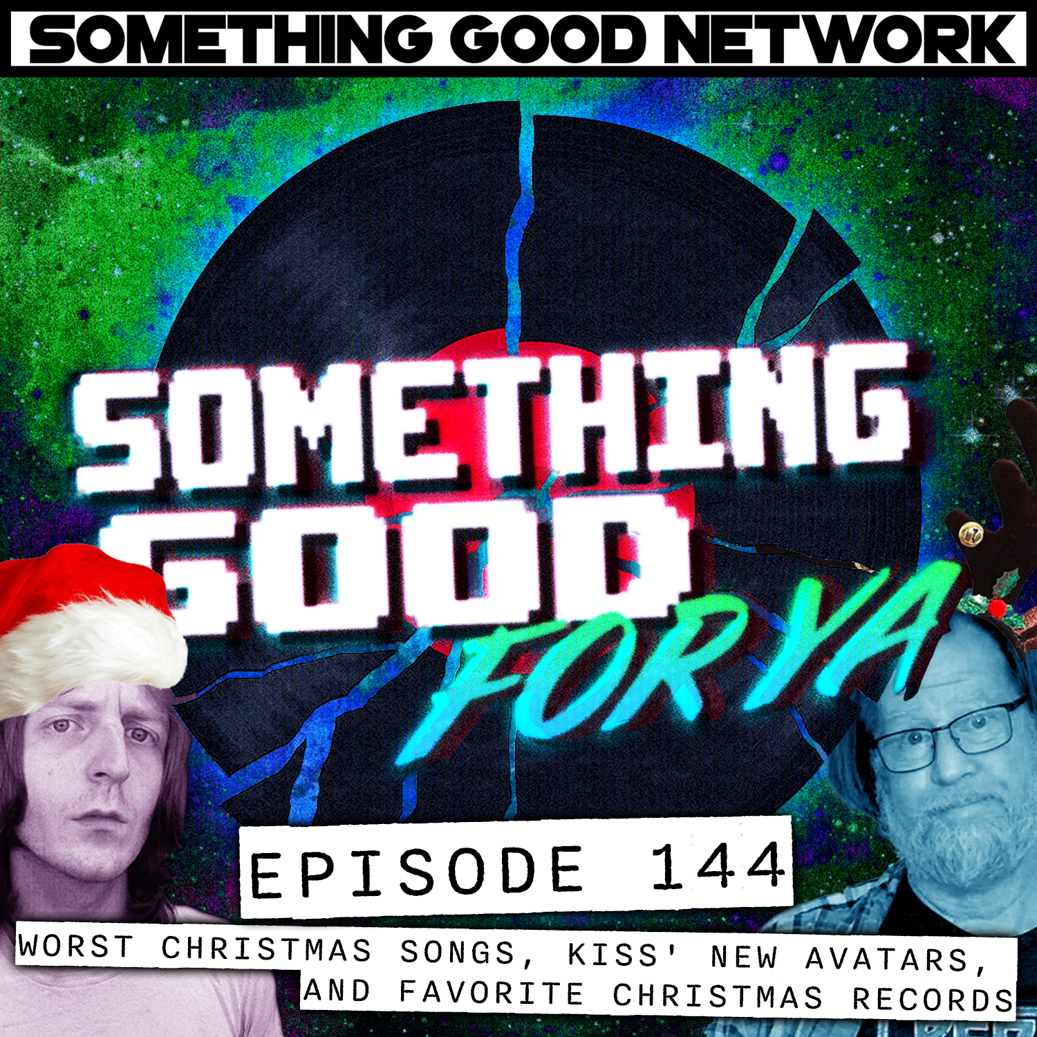 Episode 144 - Worst Christmas Songs, KISS' New Avatars, and Favorite Christmas Records hero artwork
