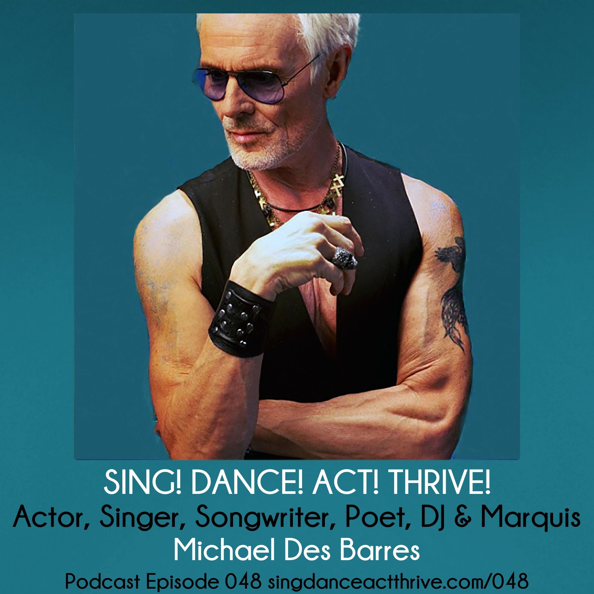 Michael Des Barres: Actor, Singer, Songwriter, Poet, DJ & Marquis hero artwork