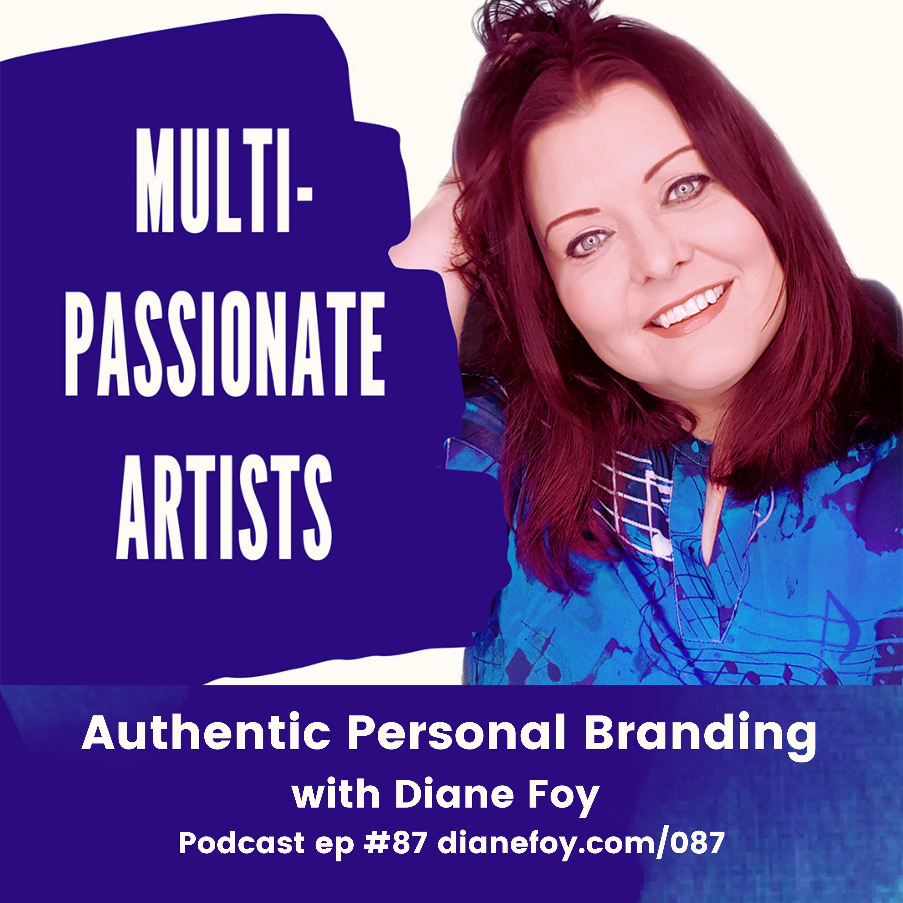 Authentic Personal Branding with Diane Foy hero artwork